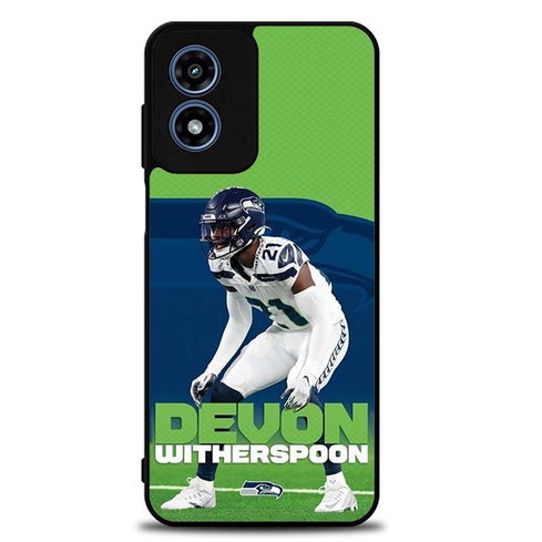 Devon Witherspoon Seattle Seahawks 04 Motorola Moto G Play 2024 Case