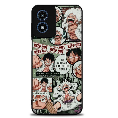 Gear 5 Luffy Aesthetic One Piece Motorola Moto G Play 2024 Case