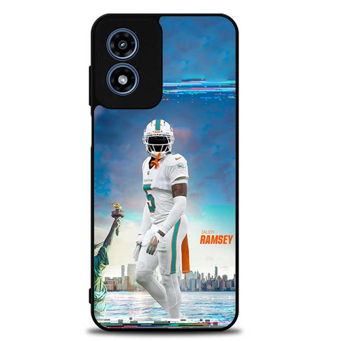 Jalen Ramsey Miami Dolphins 01 Motorola Moto G Play 2024 Case