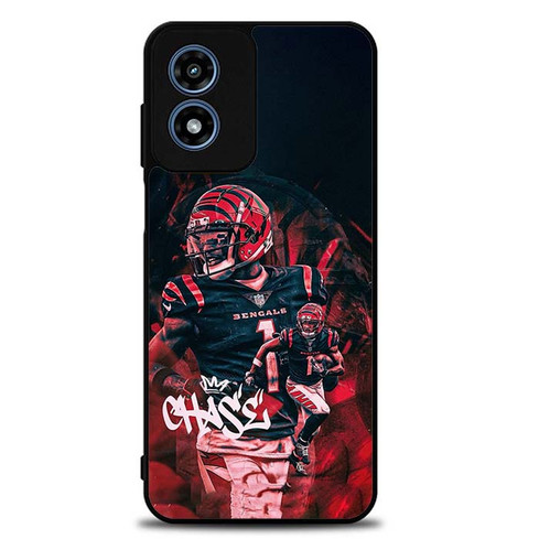 Jamarr Chase Cincinnati Bengals 01 Motorola Moto G Play 2024 Case
