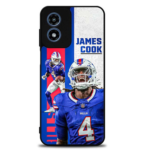 James Cook Buffalo Bills 01 Motorola Moto G Play 2024 Case