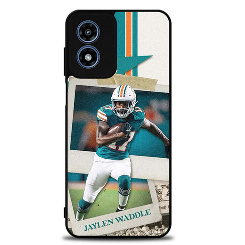 Jaylen Waddle Miami Dolphins 02 Motorola Moto G Play 2024 Case