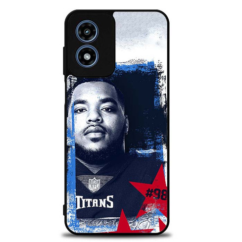 Jeffery Simmons Tennessee Titans 02 Motorola Moto G Play 2024 Case