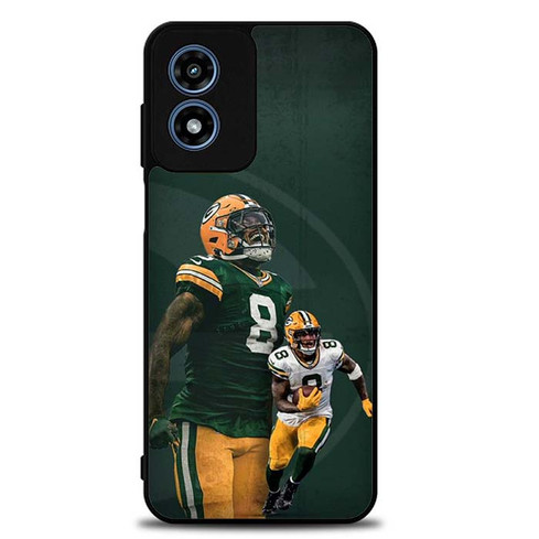 Josh Jacobs Green Bay Packers 04 Motorola Moto G Play 2024 Case