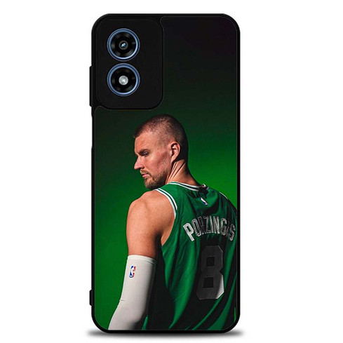 Kristaps Porzingis Boston Celtics 01 Motorola Moto G Play 2024 Case