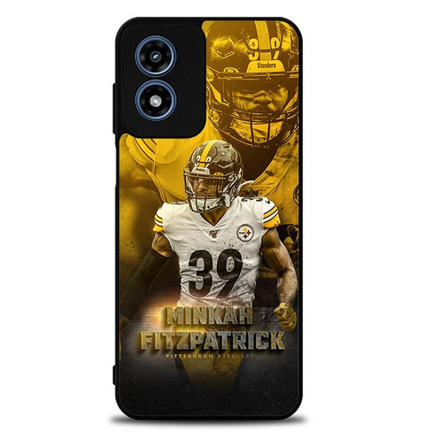 Minkah Fitzpatrick Pittsburgh Steelers 01 Motorola Moto G Play 2024 Case
