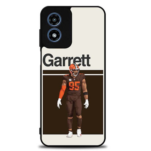 Myles Garrett Cleveland Browns 03 Motorola Moto G Play 2024 Case
