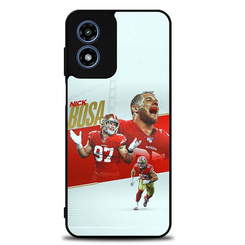 Nick Bosa San Francisco 49ers 03 Motorola Moto G Play 2024 Case
