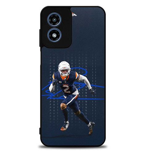 Patrick Surtain II Denver Broncos 04 Motorola Moto G Play 2024 Case