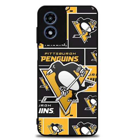 Pittsburgh Penguins Flightless and Fearless Motorola Moto G Play 2024 Case