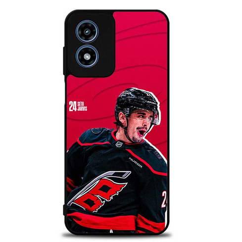 Seth Jarvis Carolina Hurricanes Motorola Moto G Play 2024 Case