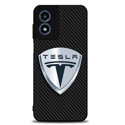 Tesla Carbon Shield Motorola Moto G Play 2024 Case