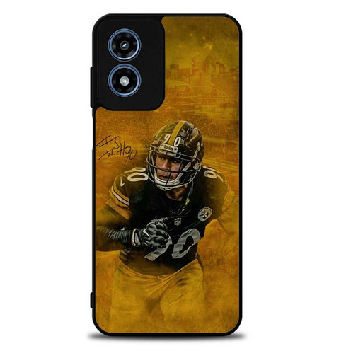 TJ Watt Pittsburgh Steelers 03 Motorola Moto G Play 2024 Case