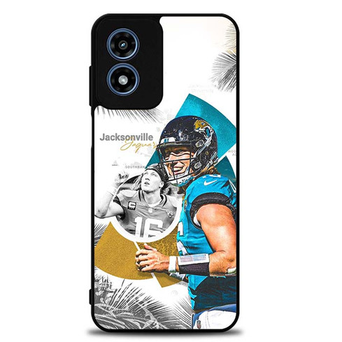 Trevor Lawrence Jacksonville Jaguars 02 Motorola Moto G Play 2024 Case