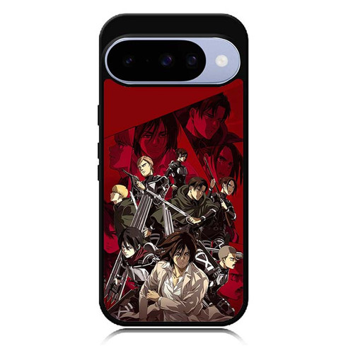Attack on Titan Charge on Marley Google Pixel 10 Case