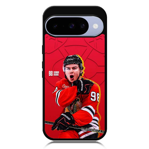 Connor Bedard Chicago Blackhawks Google Pixel 10 Case