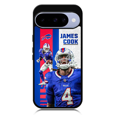James Cook Buffalo Bills 01 Google Pixel 10 Case