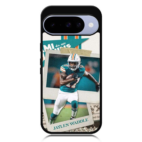 Jaylen Waddle Miami Dolphins 02 Google Pixel 10 Case