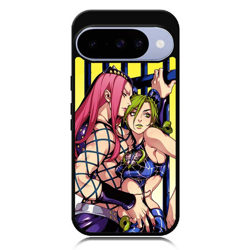 JoJos Bizarre Adventure Jolyne and Narciso Google Pixel 10 Case