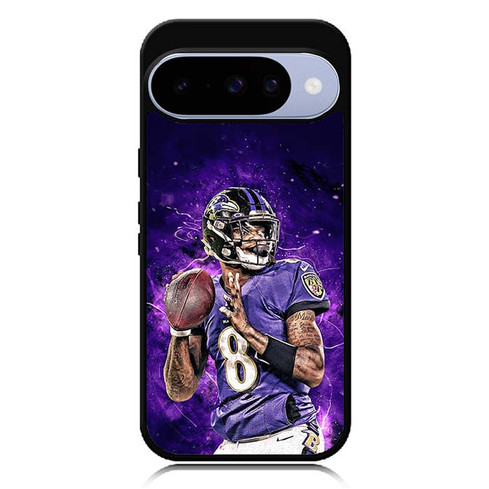 Lamar Jackson Baltimore Ravens 05 Google Pixel 10 Case