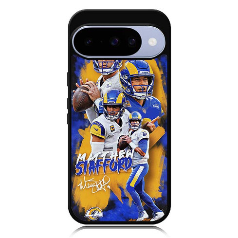 Matthew Stafford Los Angeles Rams 02 Google Pixel 10 Case