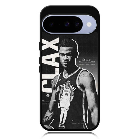 Nic Claxton Brooklyn Nets 02 Google Pixel 10 Case