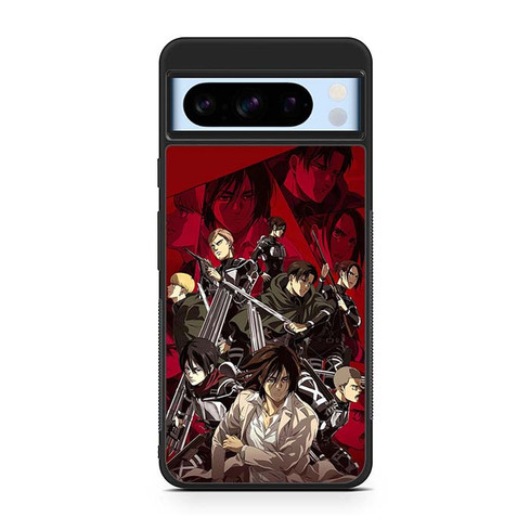 Attack on Titan Charge on Marley Google Pixel 8 Case