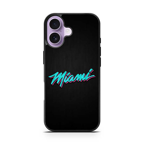 Miami Heat Neon iPhone 17 Case