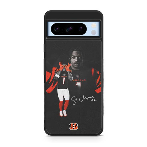 Jamarr Chase Cincinnati Bengals 02 Google Pixel 8 Case