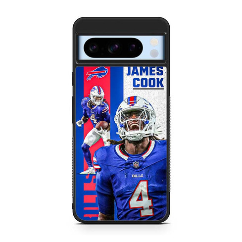 James Cook Buffalo Bills 01 Google Pixel 8 Case