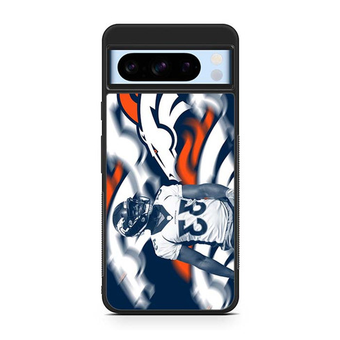 Javonte Williams Denver Broncos 02 Google Pixel 8 Case