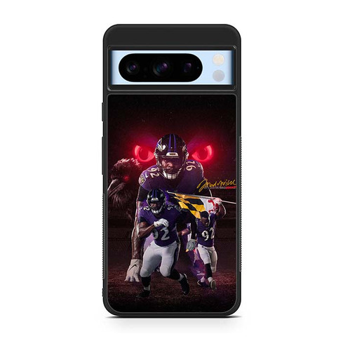 Justin Madubuike Baltimore Ravens Google Pixel 8 Case