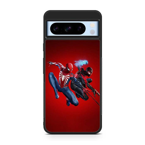 Marvels Spider Man 2 Peter Parker and Miles Morales Google Pixel 8 Case