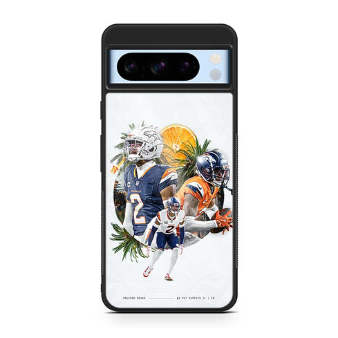 Patrick Surtain II Denver Broncos 01 Google Pixel 8 Case
