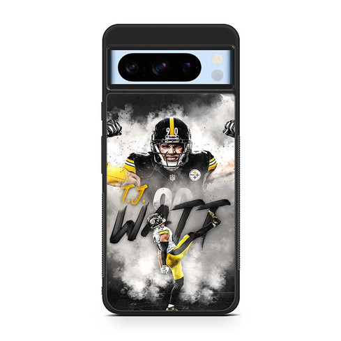 TJ Watt Pittsburgh Steelers 01 Google Pixel 8 Case