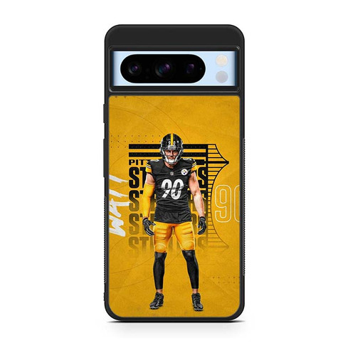 TJ Watt Pittsburgh Steelers 02 Google Pixel 8 Case