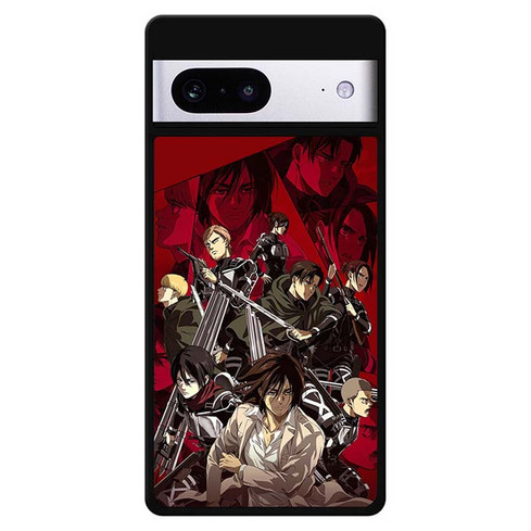 Attack on Titan Charge on Marley Google Pixel 7 Case