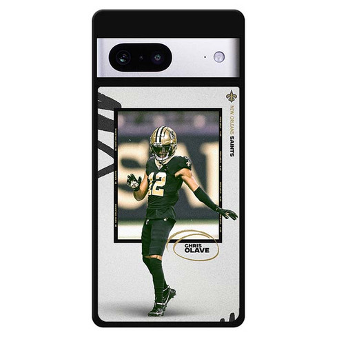 Chris Olave New Orleans Saints 02 Google Pixel 7 Case