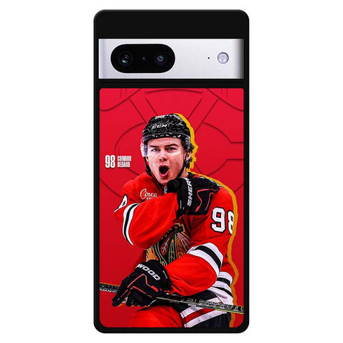 Connor Bedard Chicago Blackhawks Google Pixel 7 Case
