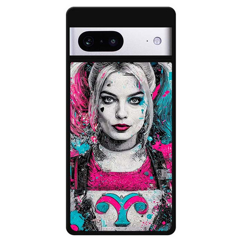 Harley Quinn Neon Mayhem Art Google Pixel 7 Case