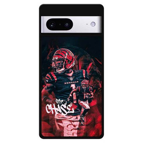 Jamarr Chase Cincinnati Bengals 01 Google Pixel 7 Case