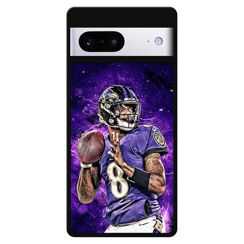 Lamar Jackson Baltimore Ravens 05 Google Pixel 7 Case