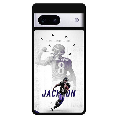 Lamar Jackson Baltimore Ravens 06 Google Pixel 7 Case