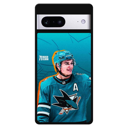 Macklin Celebrini San Jose Sharks Google Pixel 7 Case