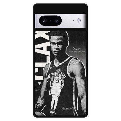 Nic Claxton Brooklyn Nets 02 Google Pixel 7 Case