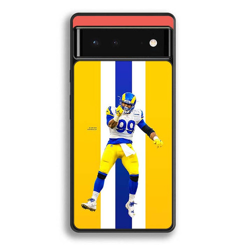 Aaron Donald Los Angeles Rams 03 Google Pixel 6 Case