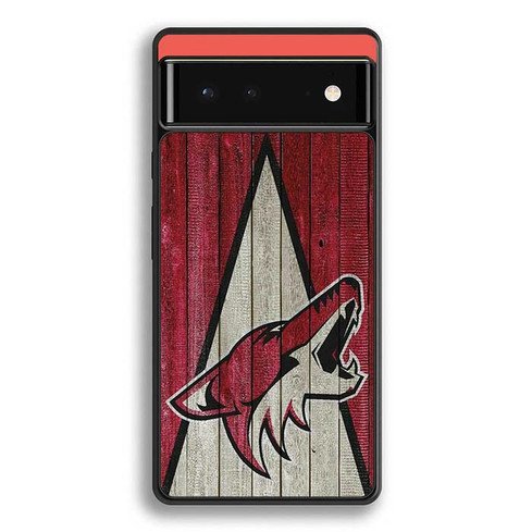 Arizona Coyotes Wood Pattern Google Pixel 6 Case