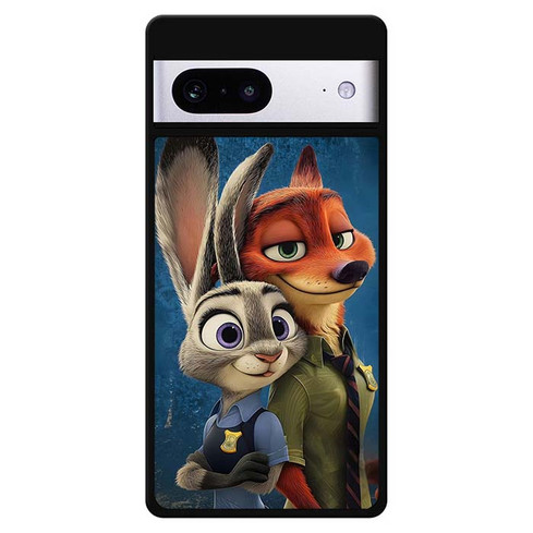 Zootopias Hopps and Nick Brave Hearts Motorola Google Pixel 7 Case