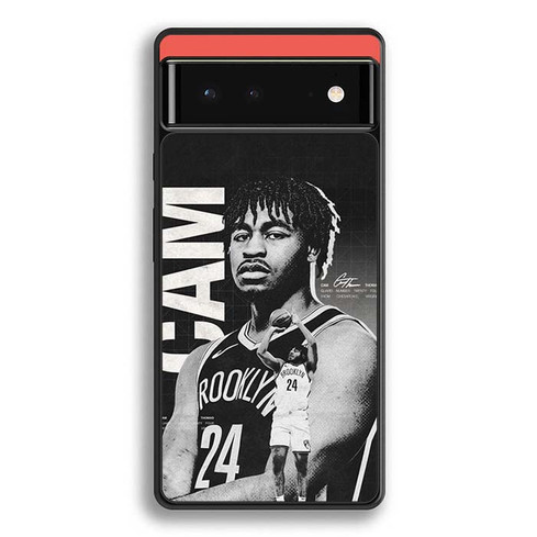 Cam Thomas Brooklyn Nets Google Pixel 6 Case