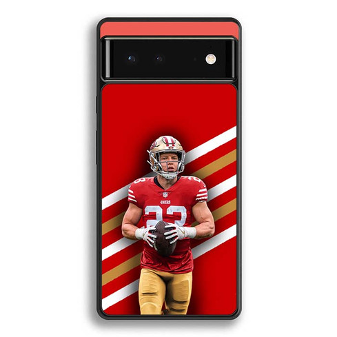 Christian McCaffrey San Francisco 49ers 01 Google Pixel 6 Case